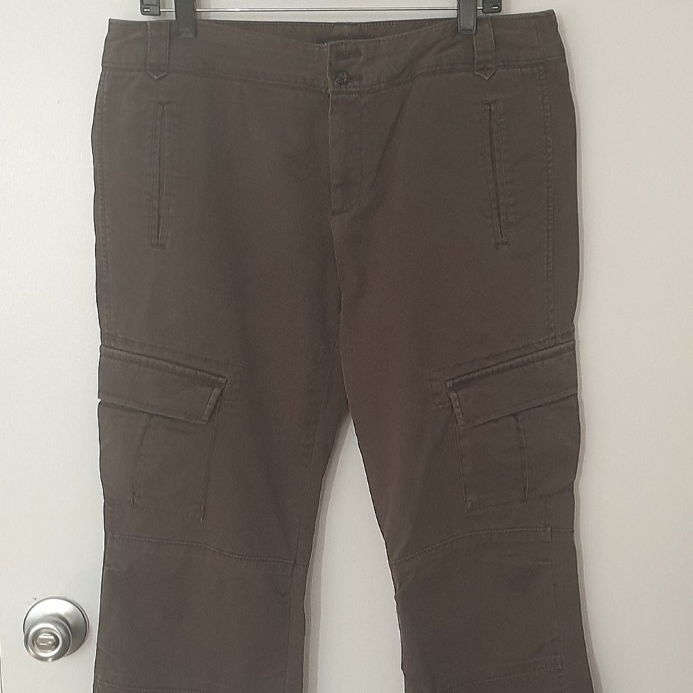 Women's trousers BANANA REPUBLIC stretch size 14 khaki color